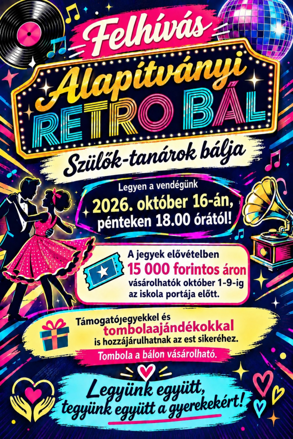 Alapítványi Retro Bál 💃🕺