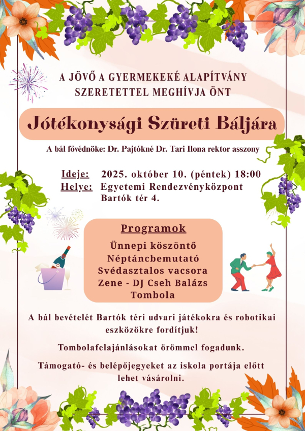 Jótékonysági szüreti bál