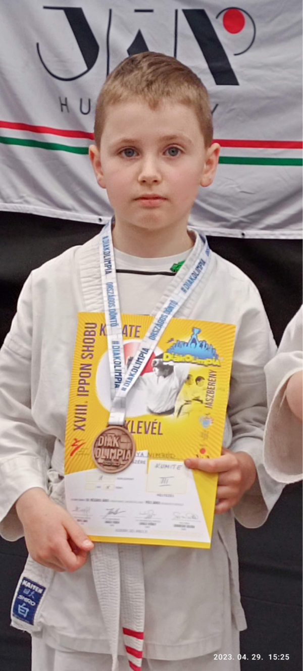 Ifjú sportolónk diákolimpiai bronzérmes
