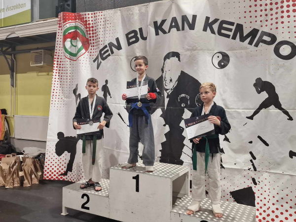 Ahol a földharc is megengedett!  Országos 2. hely kempóban Flaskay Patriknak