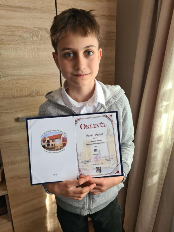 Noszvaji Figedy János Általános Iskola és Alapfokú Művészeti Iskola idén már 18. alkalommal rendezte meg angol nyelvi tanulmányi verseny