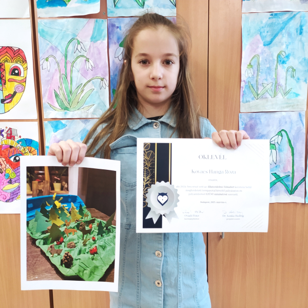 Ezüst minősítés az állatvédelmi pályázaton