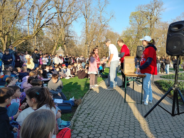 Nagy brummogás volt 2025. április 1-jén az Érsekkertben