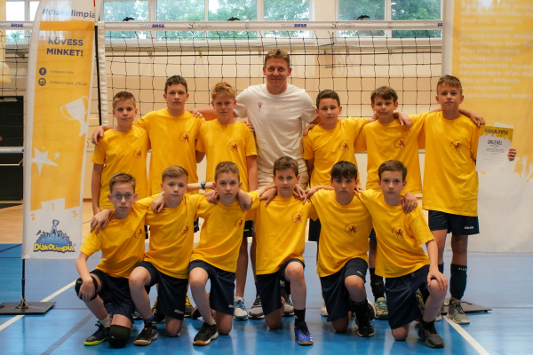 Országos 5. helyezés a röplabda diákolimpián